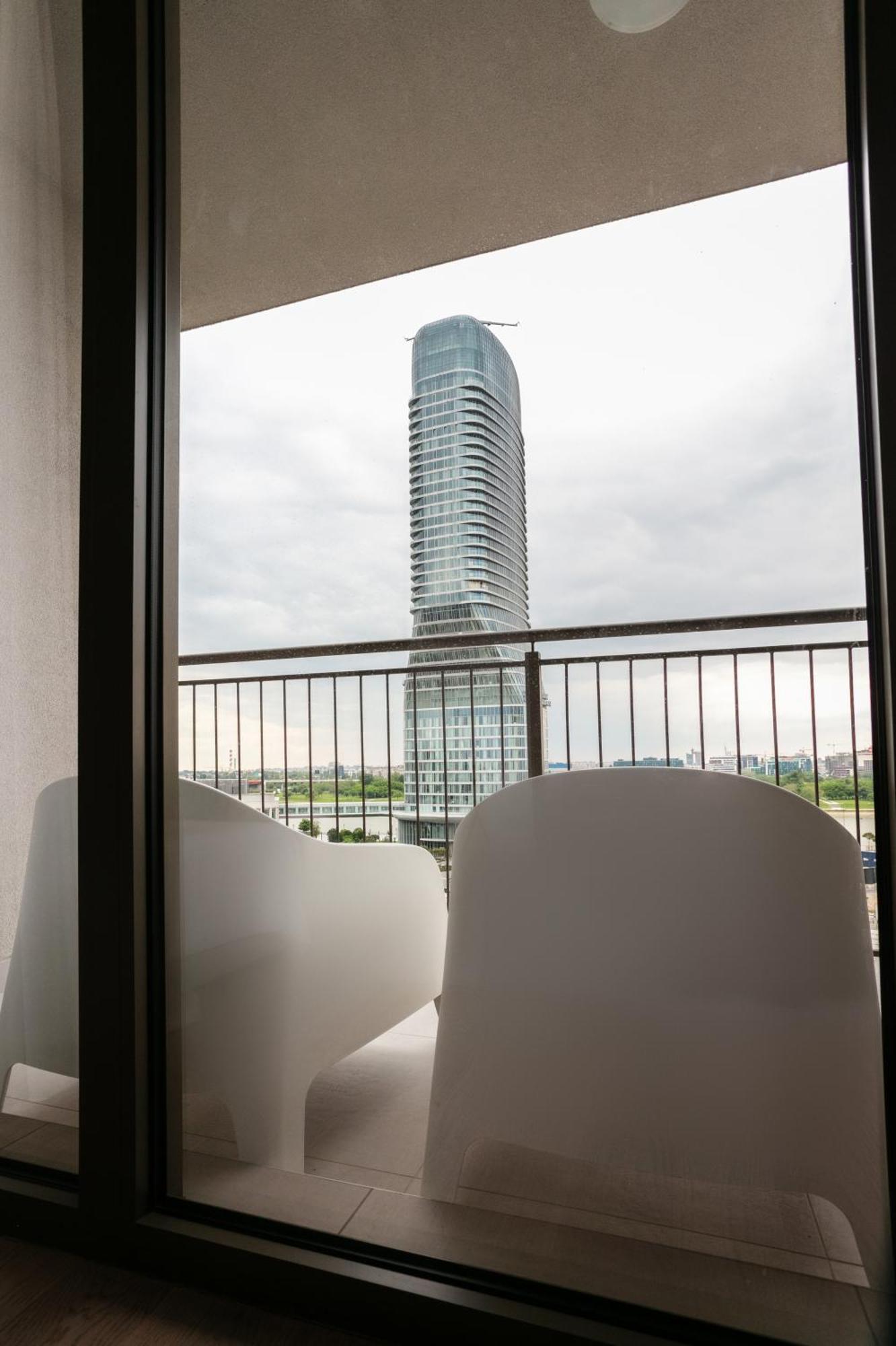 The View Belgrade Waterfront Belgrado Exterior foto